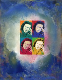 Shanzay Subzwari, Imran Khan Pop Art Grid, 18 x 24 Inch, Acrylics on Canvas, Figurative Painting, AC-SSB-010